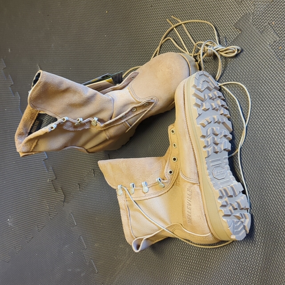 Belleville Combat boots *burning man*